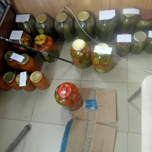 Ирләр кыяр-помидор тозлый