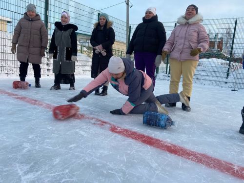 Балтачта керлинг уенының алтынчы зона этабы узды (фото)
