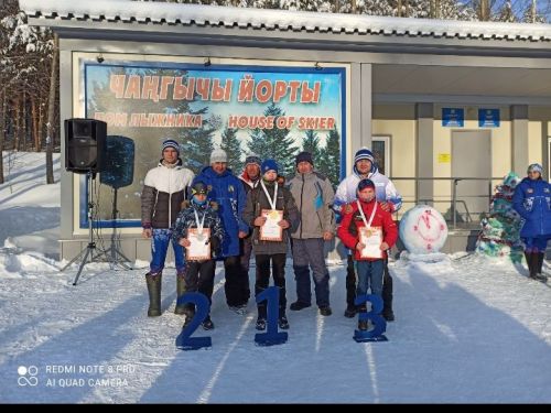 Район беренчелегенә  чаңгы ярышлары(фото)