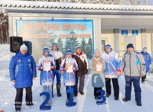 Район беренчелегенә  чаңгы ярышлары(фото)