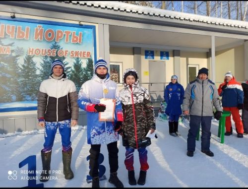 Район беренчелегенә  чаңгы ярышлары(фото)