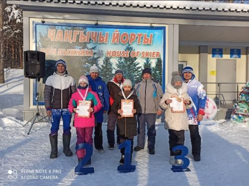 Район беренчелегенә  чаңгы ярышлары(фото)