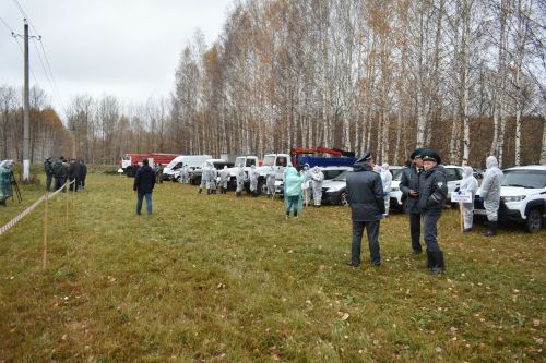 Балтачта кош гриппының таралуын бетерү буенча төбәкара өйрәнүләр узды (фото)
