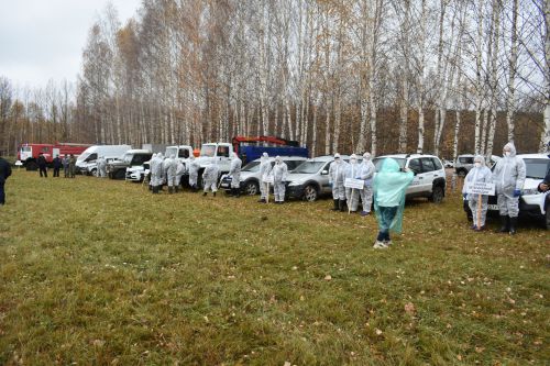 Балтачта кош гриппының таралуын бетерү буенча төбәкара өйрәнүләр узды (фото)