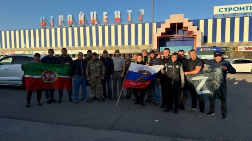 Район башлыгы хәрби операция зонасында булды (фото)