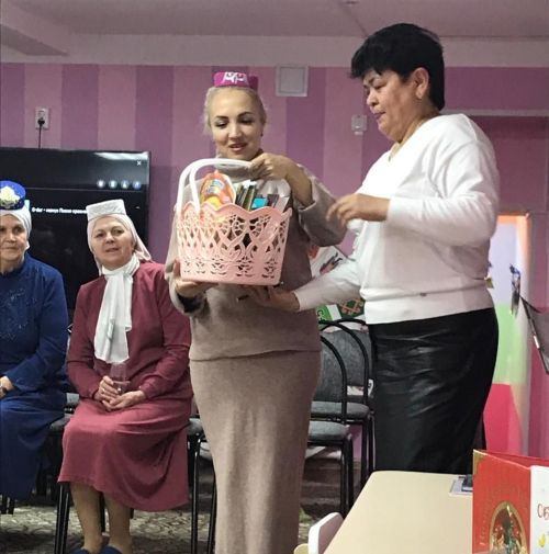 Карадуган балалар бакчасына кунаклар килгән (фото)