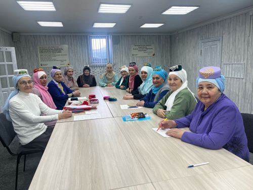 Район Ак калфак оешмасының беренче утырышы узды (фото)