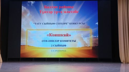 «Тату сыйныф серләре патриотизмга корылган(бик күп фото)