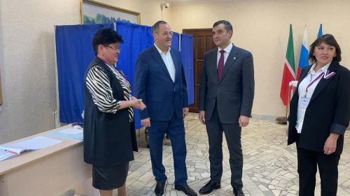 Балтачта сайлау барышын ТР сәламәтлек саклау министры Марсель  Миңнуллин күзәтте (фото)