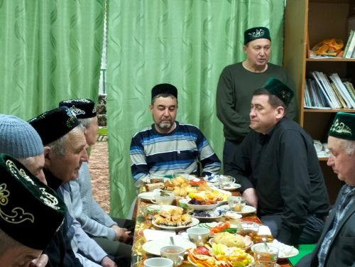 Шода авылы мәчетендә ифтар мәҗлесе узган (+фото)