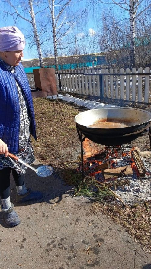 Бүген Яңгул авылында коймак, пылау пешерделәр