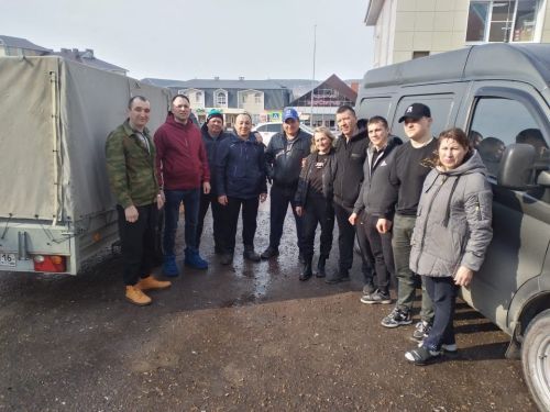 Балтач волонтерлары кабат гуманитар ярдәм белән юлга кузгалды (фото)