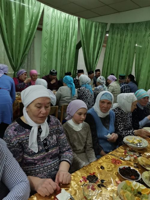 Шода авылы мәчетендә кабат ифтар ашлары узды (фото)