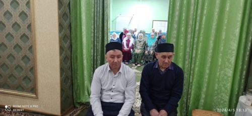 Кариле авылы мәчетендә ифтар мәҗлесе узды (фото)