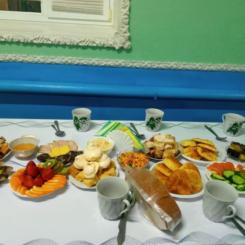 Кариле авылы мәчетендә ифтар мәҗлесе узды (фото)