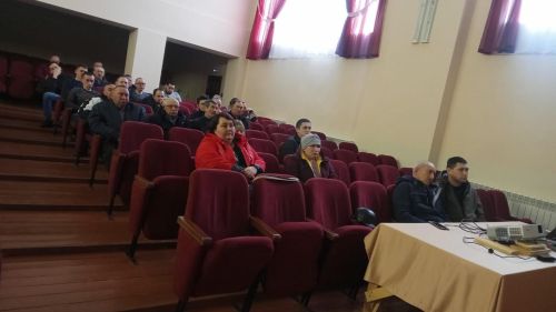 Бүген Кече Лызи мәдәният йортында хезмәт саклау буенча укулар үткәрелде (фото)