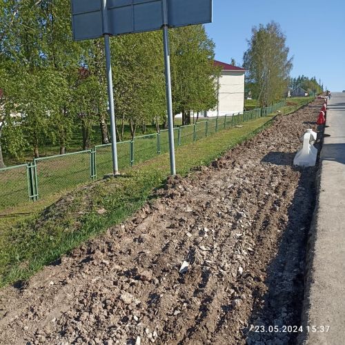 Нормада тротуарлар эшләнә, өстәмә утлар куела (фото)