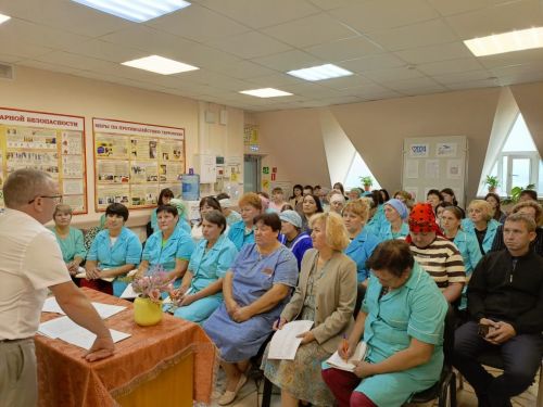 Балтачта хезмәт коллективлары белән очрашулар башланды (фото)