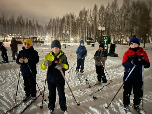 Балтачта җитәкчеләр «Төнге чаңгы юллары»на чыкты