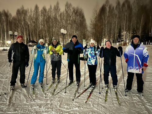 Балтачта җитәкчеләр «Төнге чаңгы юллары»на чыкты