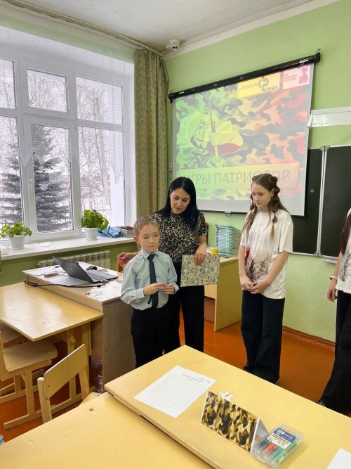 Балтач урта белем бирү мәктәбендә «Патриотлар уены» узды