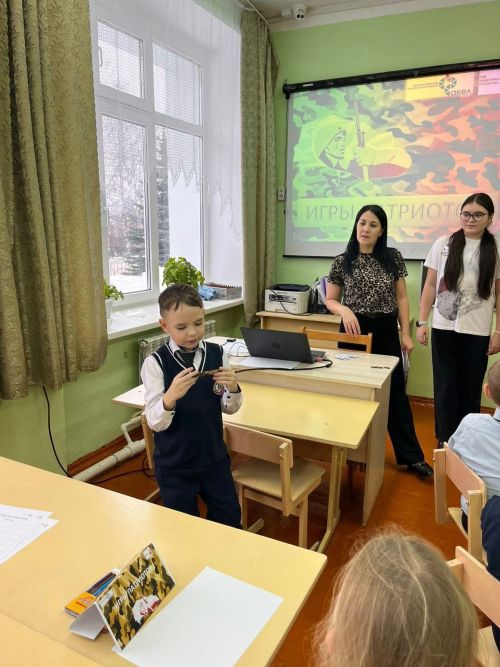 Балтач урта белем бирү мәктәбендә «Патриотлар уены» узды