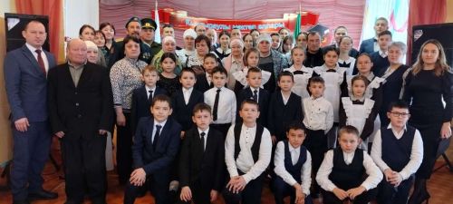 Субаш мәктәбендә Ватанны саклаучылар елын ачуга, Бөек Җиңүнең 80 еллыгына багышланган тантана үткәрелде