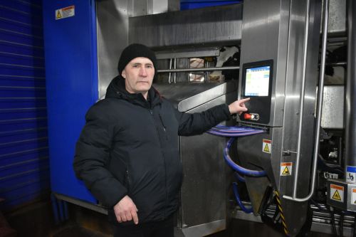 Кенәбашта алты робот сыер сава