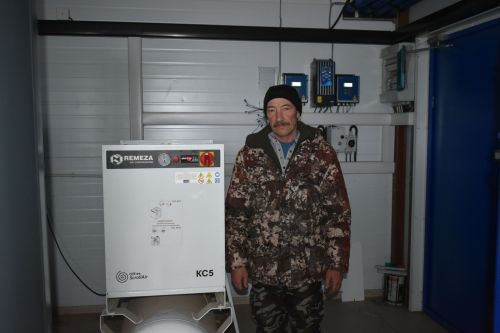 Кенәбашта алты робот сыер сава