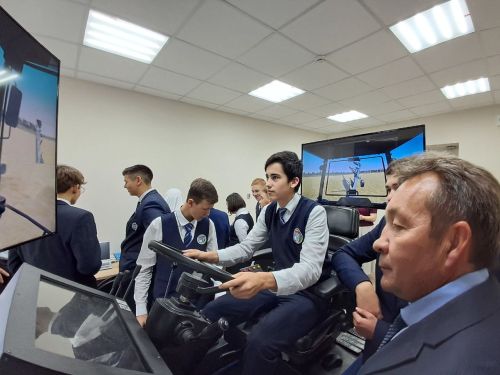 Балтач гимназиясе укучылары Арча аграр-сәнәгать һөнәр көллиятенең икенче филиалында кунакта булган