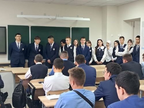 Балтач гимназиясе укучылары Арча аграр-сәнәгать һөнәр көллиятенең икенче филиалында кунакта булган