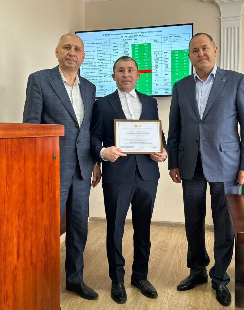 Балтачта  терлекчелек тармагына тугыз айга нәтиҗәләр ясалды, алдынгылар бүләкләнде