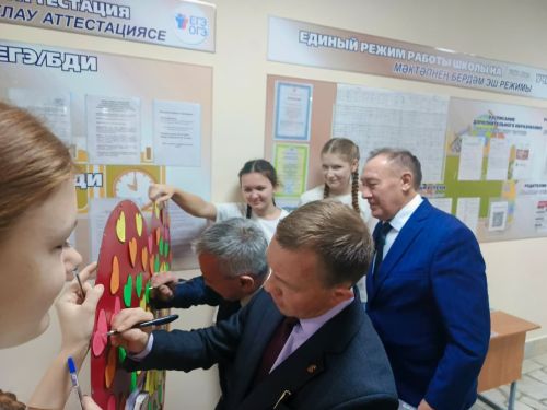 Укучыга ихтирамлы һәм игътибарлы педагогик кадрларның эшләве зур сөенеч