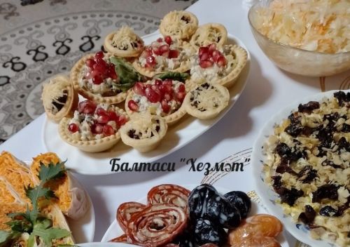 Тәмле тарталеткалар рецепты