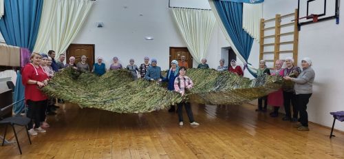 Чапшарда маскировка сеткалары үрделәр