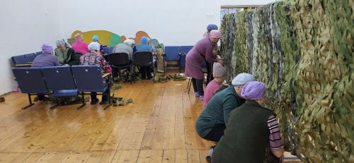 Чапшарда маскировка сеткалары үрделәр