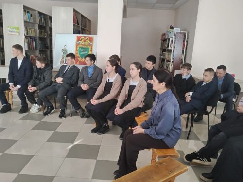 Бөрбаш авыл китапханәсендә матур очрашу узды