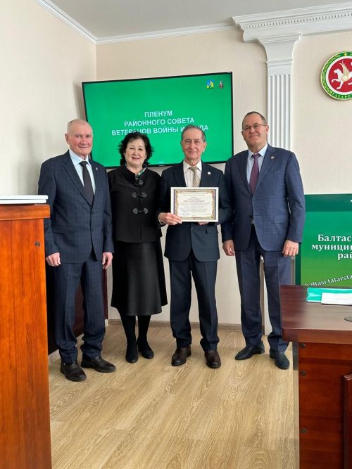 Балтачта  район ветераннар советына яңа рәис сайланды