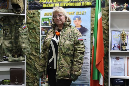 Балтач гимназиясендә Безнең геройларга багышланган музей-почмак оештырылган