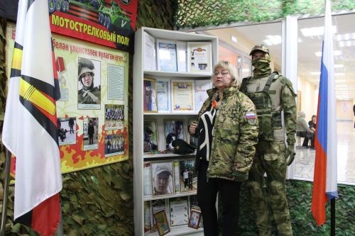 Балтач гимназиясендә Безнең геройларга багышланган музей-почмак оештырылган