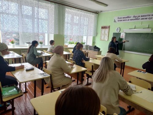 Балтачта әти-әниләр бердәм дәүләт имтиханы тапшырды
