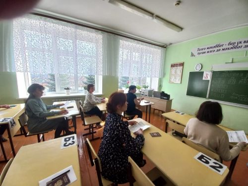 Балтачта әти-әниләр бердәм дәүләт имтиханы тапшырды