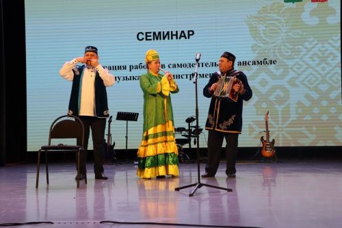 Район мәдәният үзәгендә үзенчәлекле очрашу узды