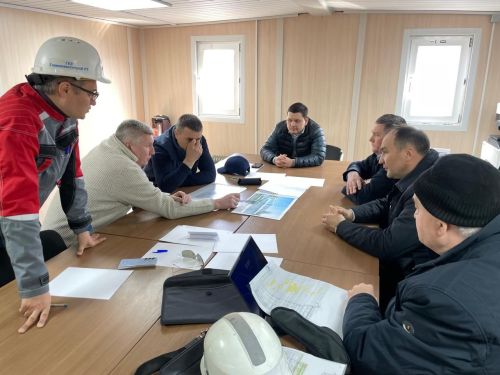 Балтачта барган төзелешләр белән республиканың төп инвестицион-төзелеш идарәсе җитәкчесе танышты