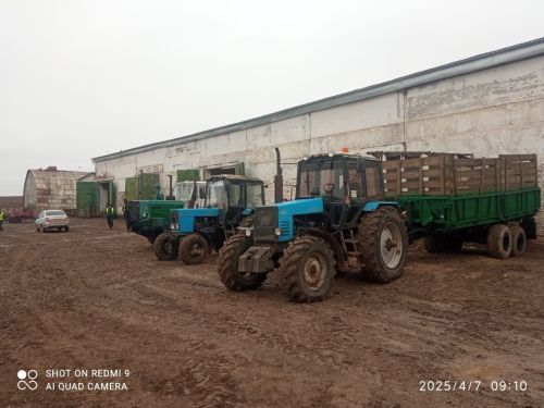 «Уңыш»лыларның техникасы язгы кыр эшләрен тулы әзерлектә