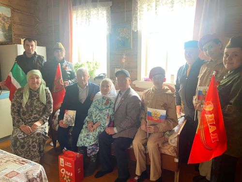 Җирлекләрдә ветераннарны котлау дәвам итә