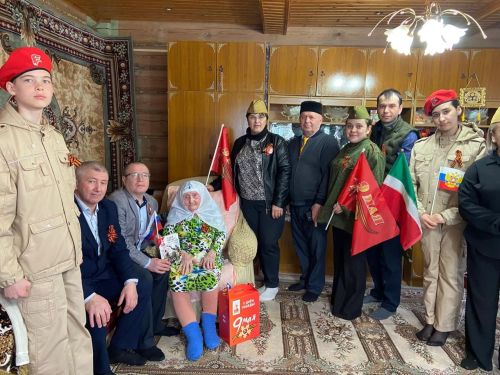 Җирлекләрдә ветераннарны котлау дәвам итә