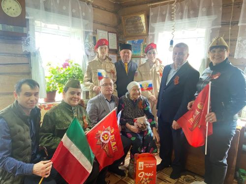 Җирлекләрдә ветераннарны котлау дәвам итә