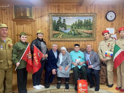 Җирлекләрдә ветераннарны котлау дәвам итә