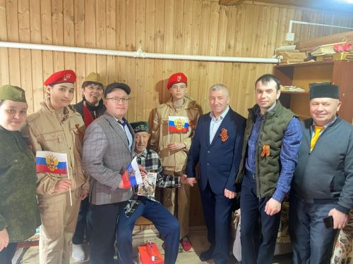 Җирлекләрдә ветераннарны котлау дәвам итә